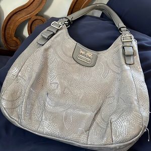 Coach Hobo Silver